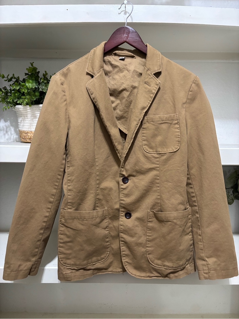 Goodfellow & Co Men's Tan Lightweight Shirt Jacket